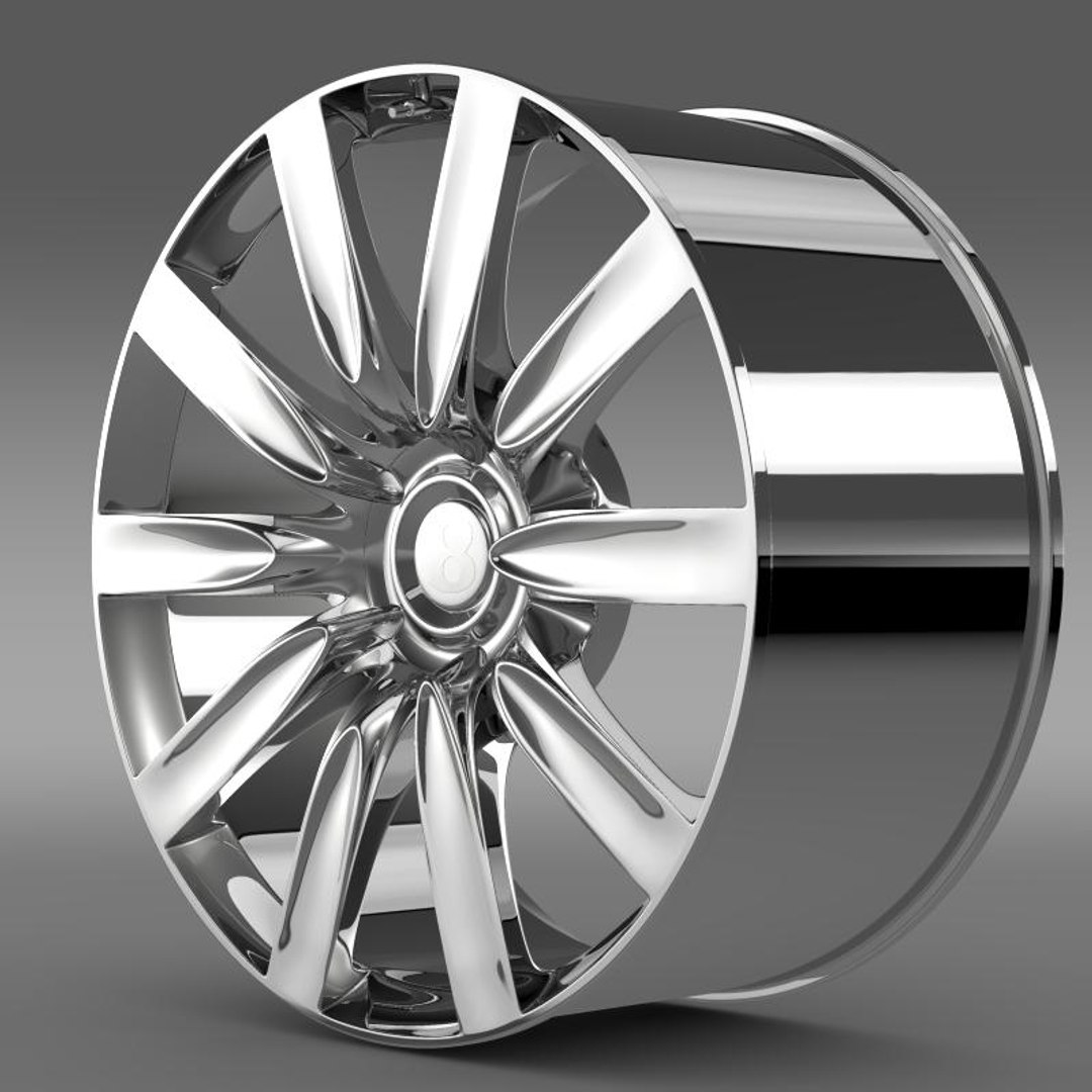 3d bentley continental gt rim