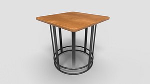 3D Square Table N92 model