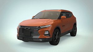 3D chevrolet blazer rs 2019