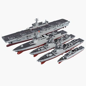 Chinese  Navy warships Collection 01