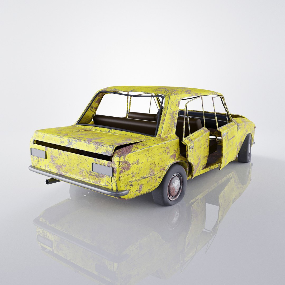 3d Model Rusty Vaz 2101
