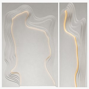 Parametric wall 3D model