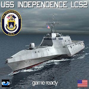 USS Independence LCS 2 with SH60