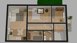 Modern Apartment Interior 3D