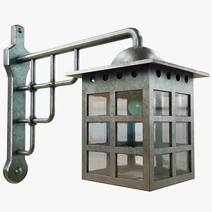 Antique Zinc Entrance Lamp model