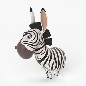 Cartoon Zebra