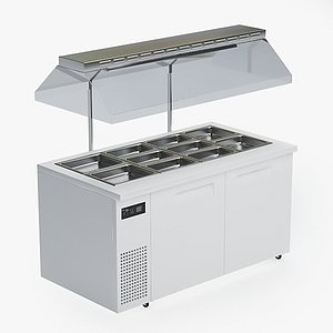 3d salad bar