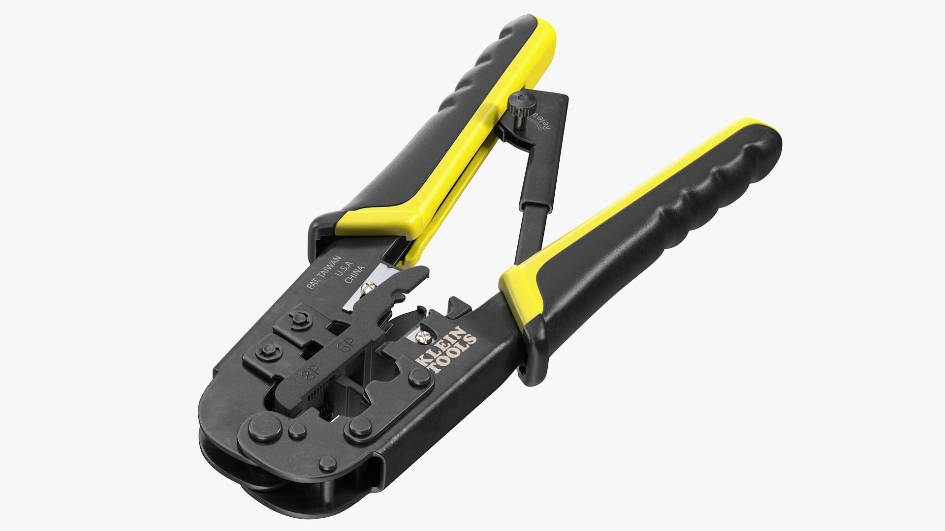 Klein Tools VDV226 011 SEN Modular Crimper Rigged 3D model preview
