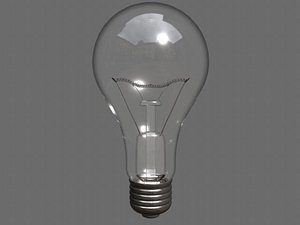 light bulb 3d model