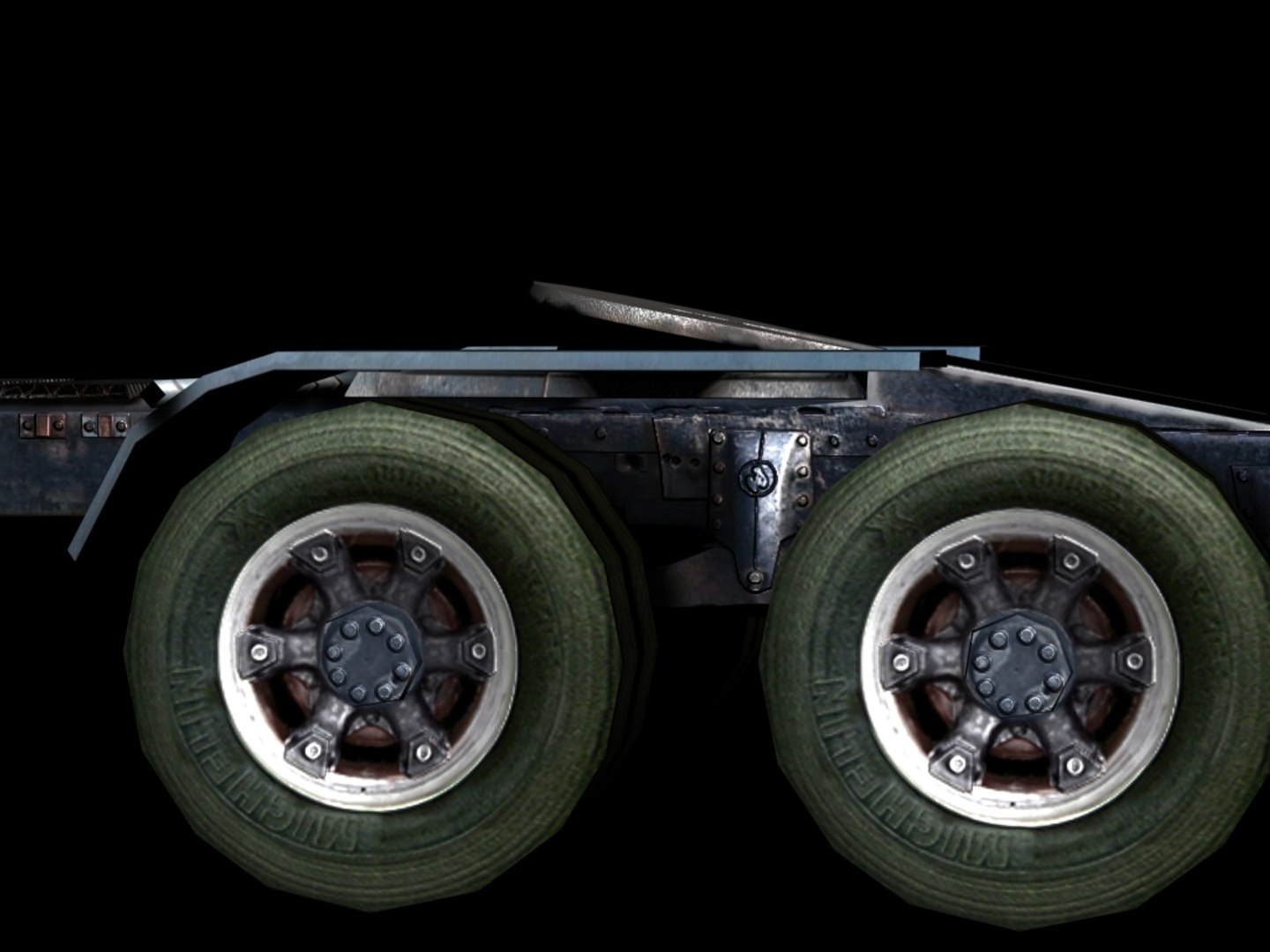 Mack R Semi Sig 3d 3ds