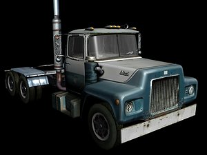 mack r semi sig 3d 3ds