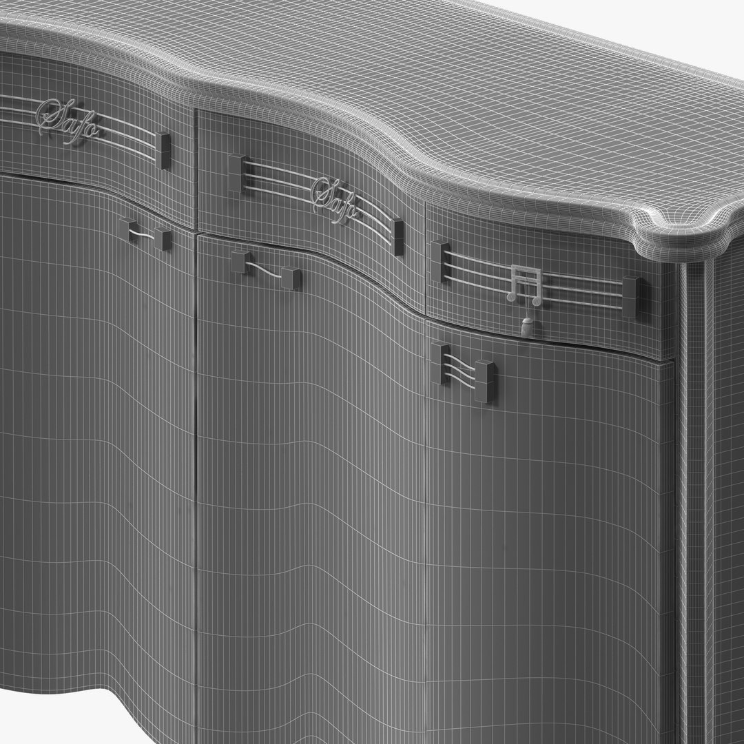 Safo commode 3D - TurboSquid 1203242