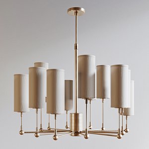3D gramercy chandelier light model
