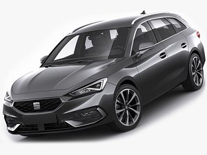 seat leon 2020 3D