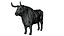 Modelo 3D de toro