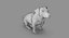 3D dog x4