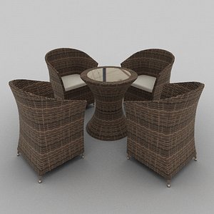 Rattan Seat Set 27