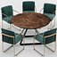 Mesa Atlante y silla Gala - Calligaris