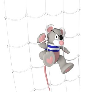 3d pirate net mouse model