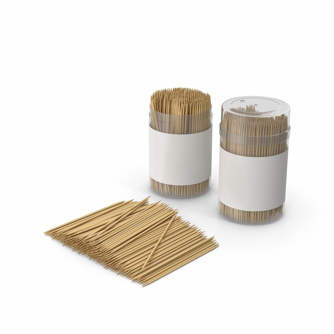 3D Toothpick Pack model - TurboSquid 1876365