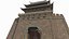 La Grande Porta dell'Antica Architettura Asiatica