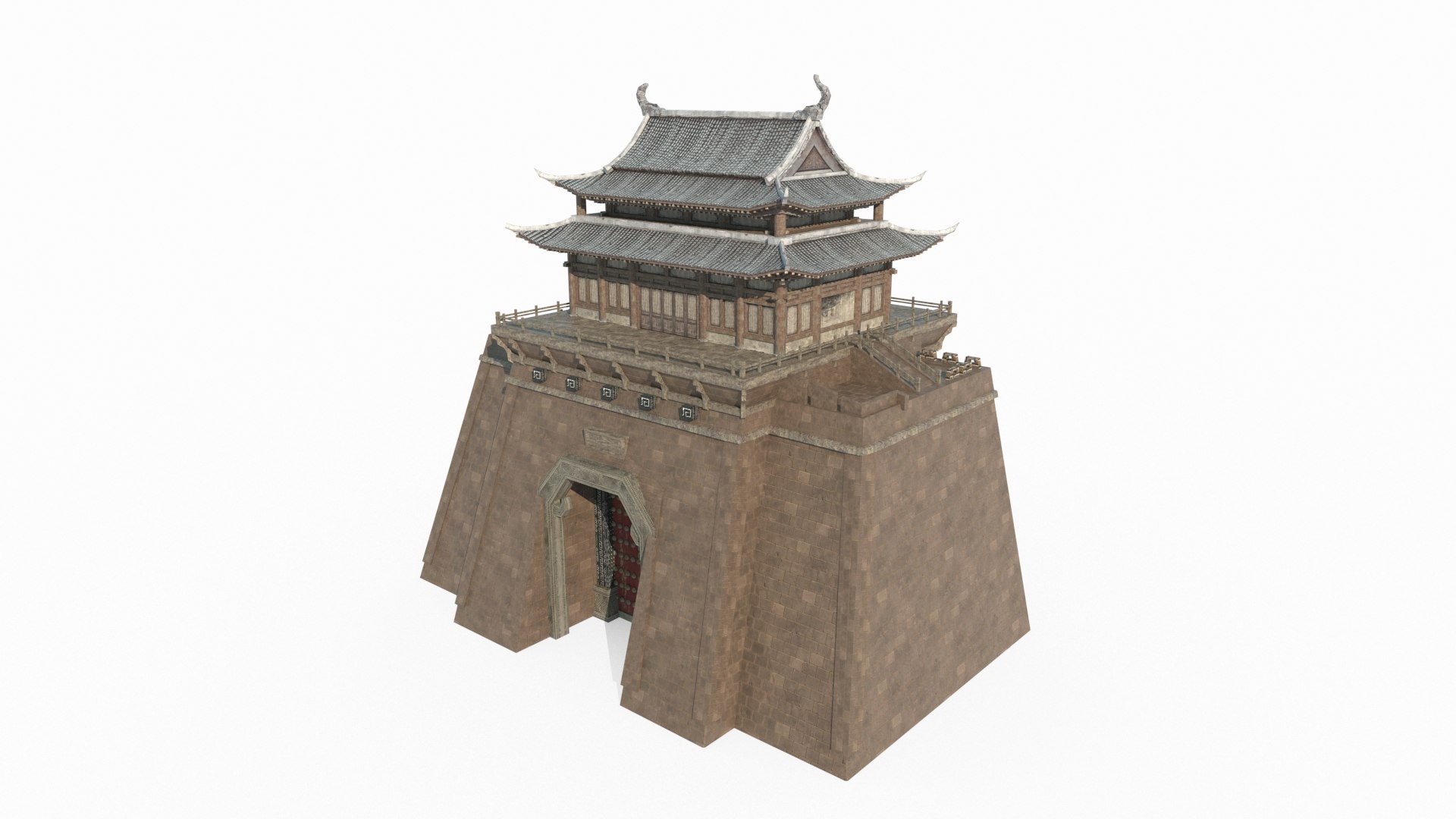 The Great Gate of Asian Ancient Architecture 3D model https://p.turbosquid.com/ts-thumb/Oq/fnNQlb/t5/3/jpg/1751332210/1920x1080/fit_q87/8ba57b180b7b97931417994129a16ed5dace842f/3.jpg