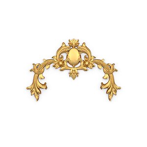 Classic decor ornament 60 3D model