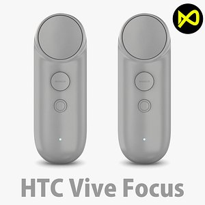 HTC Vive Focus White Controllers