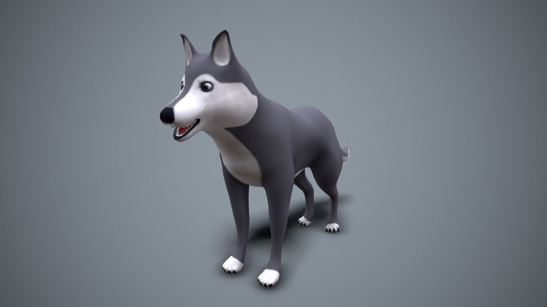 3D cartoon husky model https://p.turbosquid.com/ts-thumb/Oq/mFKosv/pQUo9x3a/65/jpg/1554214175/1920x1080/fit_q87/4f2e4a958b0716245e8d7d6e6059691cf44bd9e5/65.jpg