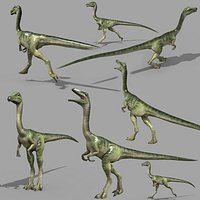 Real Animated Compsognathus - 8K