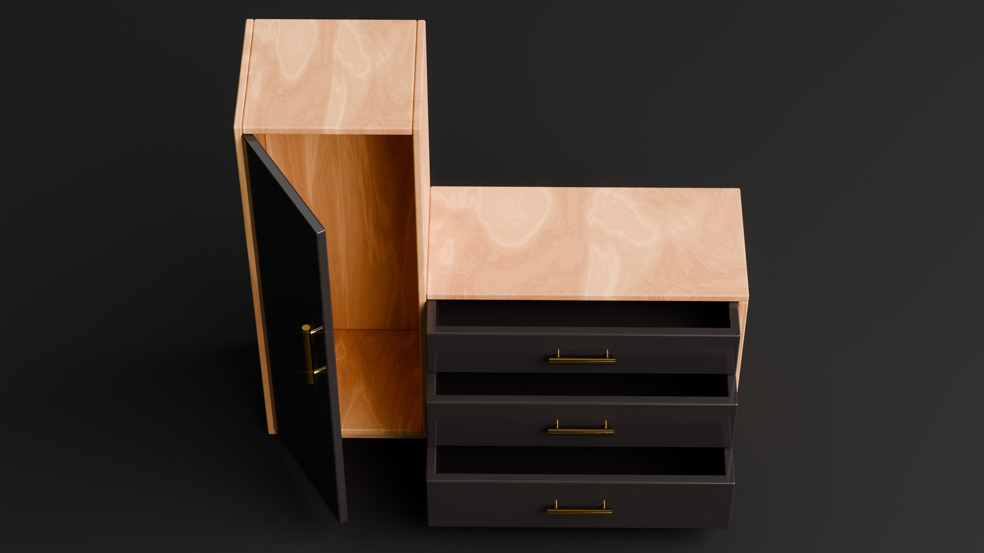 3D Modern Wardrobe Cabinet with Drawer Unit https://p.turbosquid.com/ts-thumb/Oq/mxZAX4/31/furniture033/jpg/1784018213/1920x1080/fit_q87/629ccf2007db3c3f2a8b8a0e4b282494e08287a3/furniture033.jpg