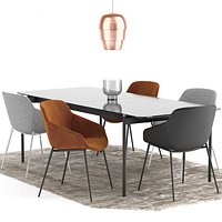 Boconcept - Vienna Chair + Augusta Table