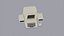 Retro Personal computer low poly design