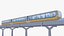 Conceito de trem monotrilho 2023 II