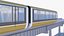 Conceito de trem monotrilho 2023 II
