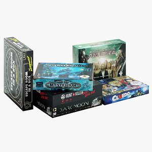 3D Board Games Pack