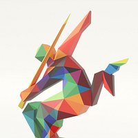 Centaur polygonal Papercraft