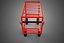 3D KITCHEN SERVICE FOOD UTILITY ROLLING TWO TIER RACK TROLLEY CART