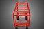 3D KITCHEN SERVICE FOOD UTILITY ROLLING TWO TIER RACK TROLLEY CART