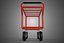 3D KITCHEN SERVICE FOOD UTILITY ROLLING TWO TIER RACK TROLLEY CART