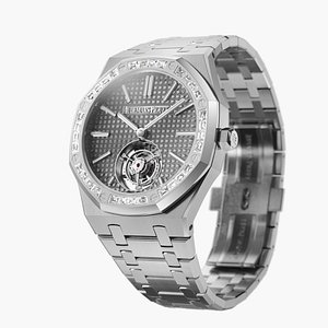 Audemars Piguet Royal Oak Flying Tourbillon White gold Diamonds