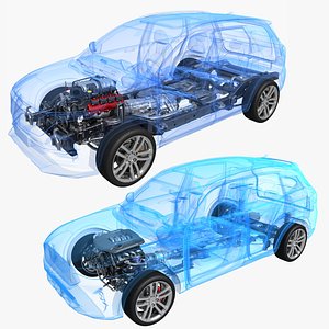 SUV Chassis X-Ray collection model