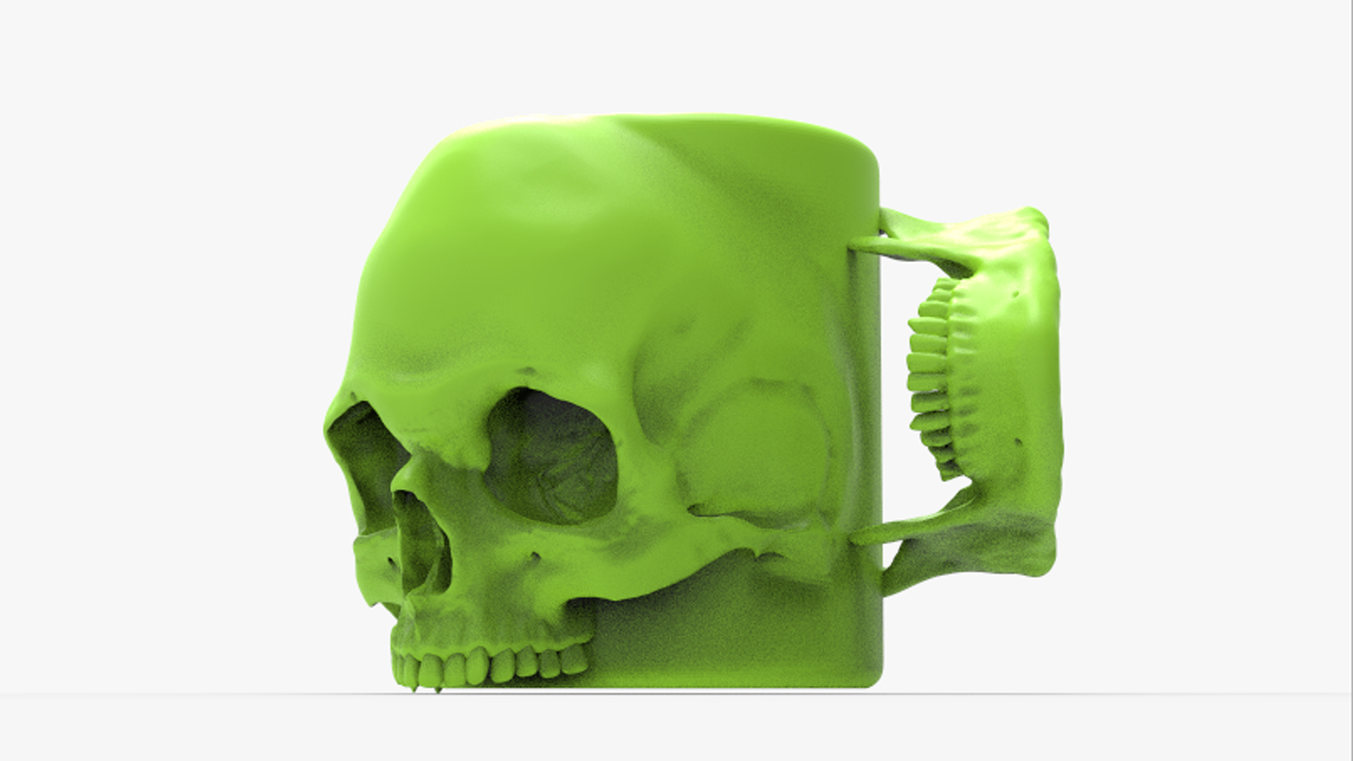 Tazza 3D Teschio In Acciaio Inox E Resina - Design Creativo, Capacità 400ml - Foto 9