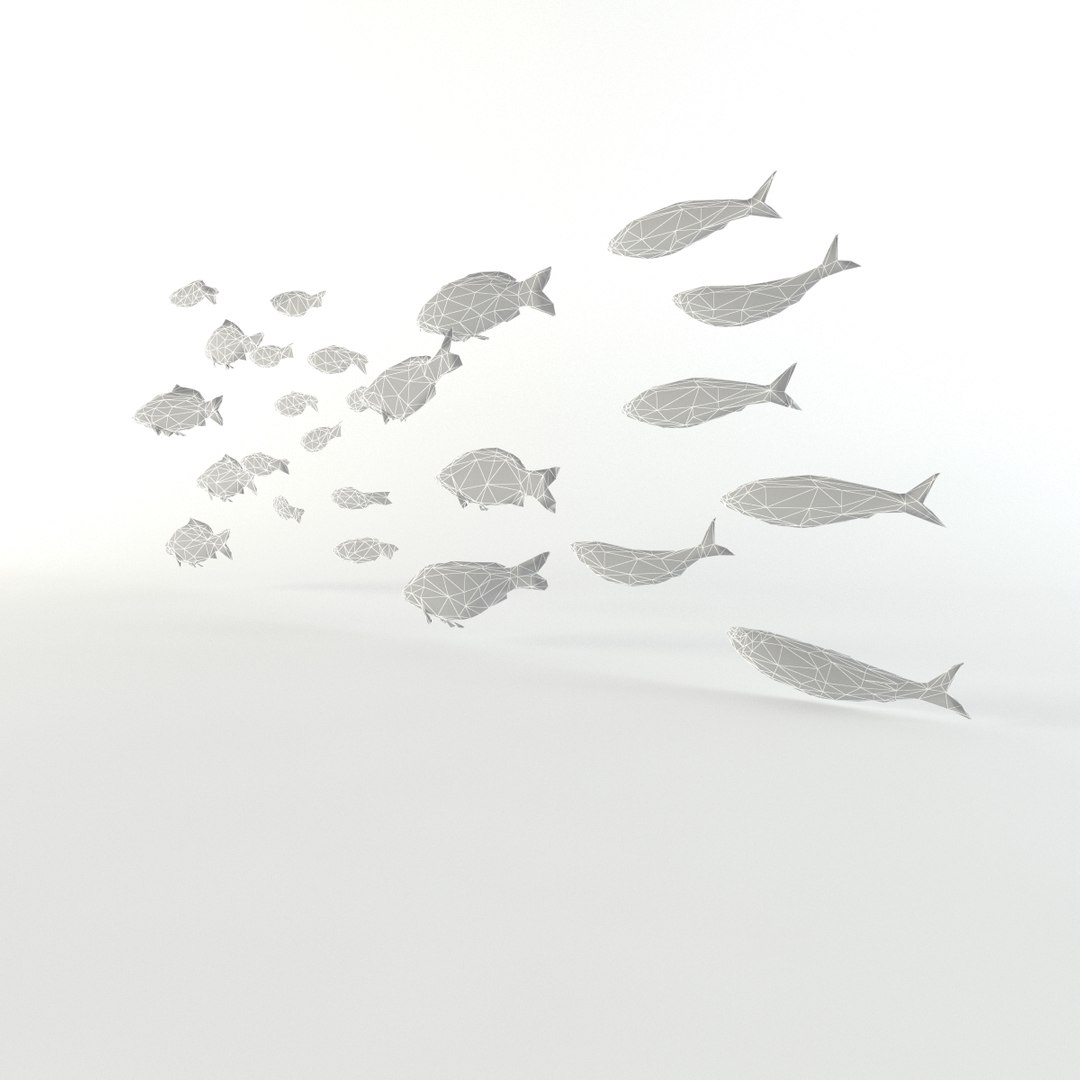 3d Fish Flock