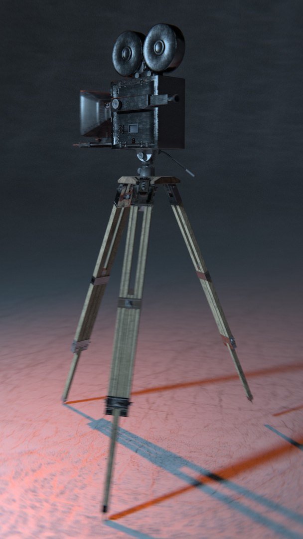 Old vintage camera model - TurboSquid 1196245