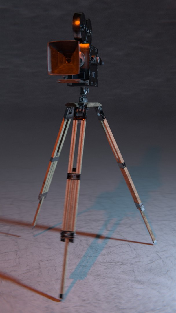 Old vintage camera model - TurboSquid 1196245