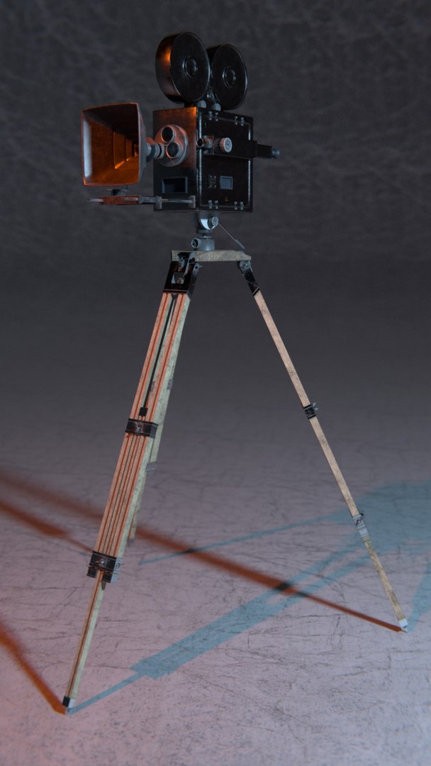 Old vintage camera model - TurboSquid 1196245