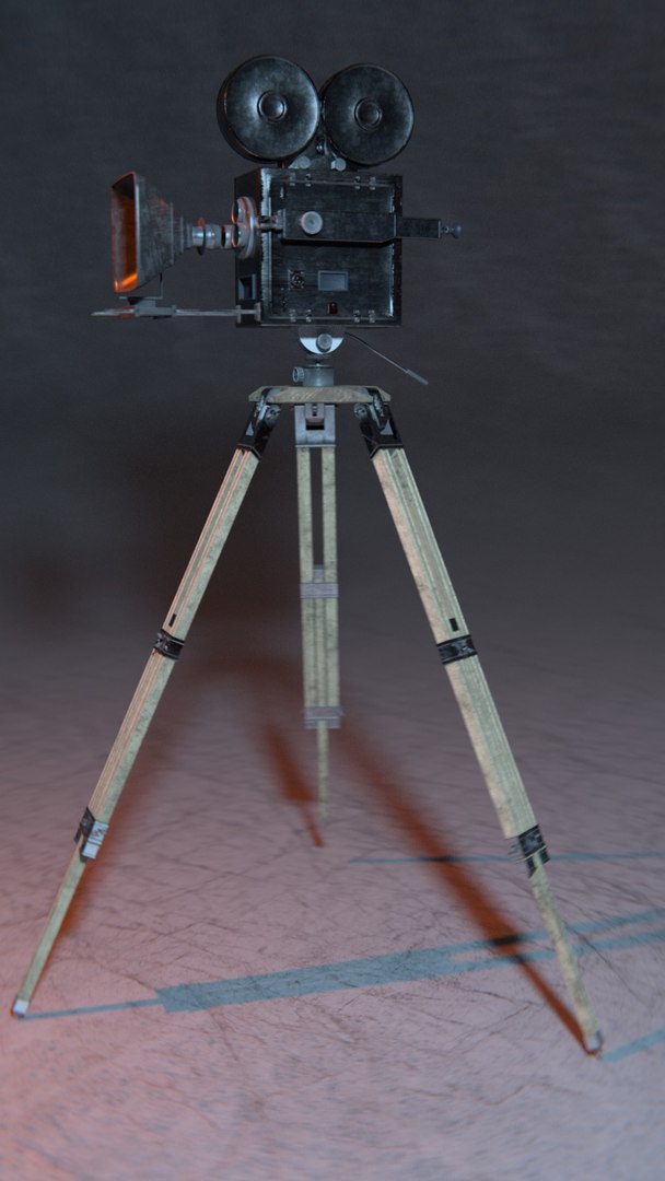 Old vintage camera model - TurboSquid 1196245