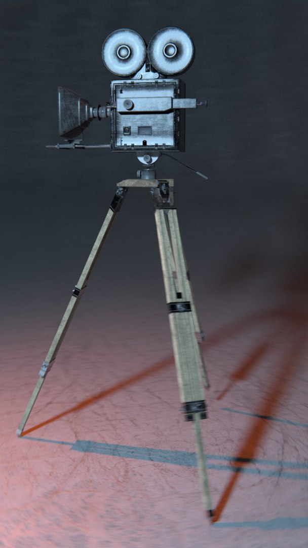 Old vintage camera model - TurboSquid 1196245