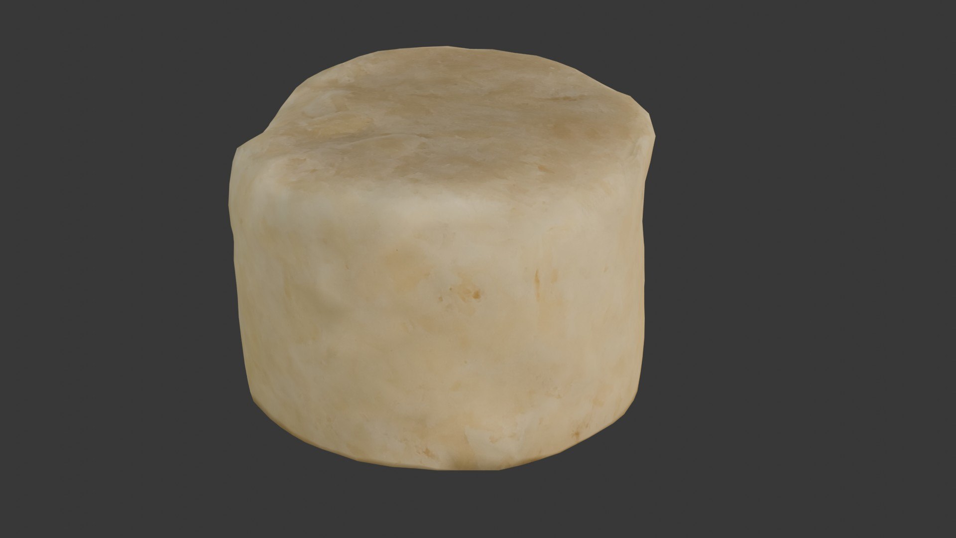 3D 3D Scan Of A Round Cheese Wheel Model - TurboSquid 2408773